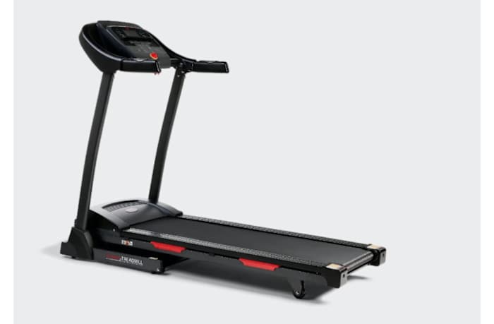 Sunny Health & Fitness Premium Folding Auto-Incline Smart Treadmill